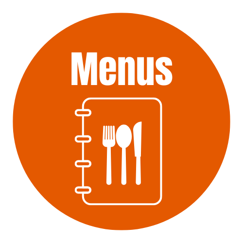 Menu circle logo